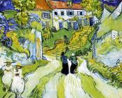 文森特 威廉 梵高 : 有五个人的小路和台阶